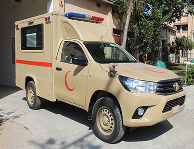 Mobile Field Ambulance 4 x 4
